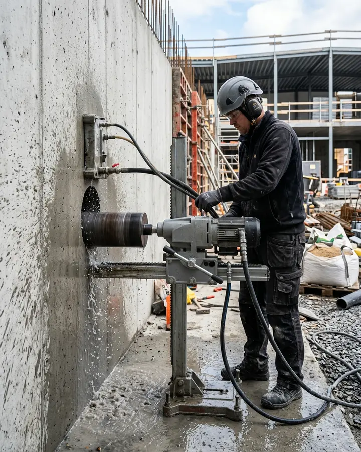 Marknadsföring för håltagning och rivning